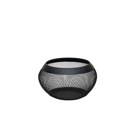 Cesto Multiúso Aramado Tramontina Luce 234x234 Mm Em Aço Carbono Para Frutas E Cozinha