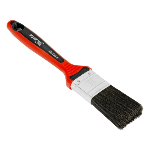 Trincha Pincel 1 1/2 Polegada 38 mm Para Tinta Esmalte Óleo Cabo Ergonômico Mtx