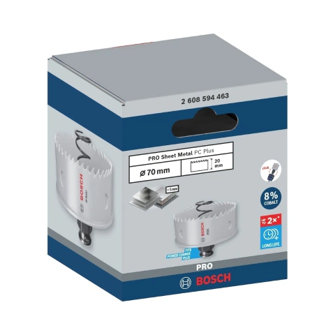 Serra Copo Bosch Pro Sheet Metal Power Change Plus 70mm