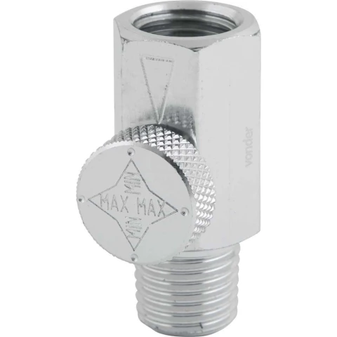 Regulador De Ar 1/4'' Alumínio 150 Lbf/pol² Vonder Pl Vonder Controle Precisão