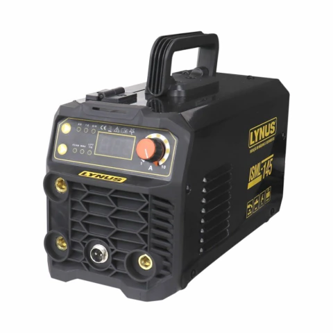 Máquina Inversora de Solda Multiprocessos 100A MIG MMA TIG Leve e Compacta ISML-145 220V Lynus