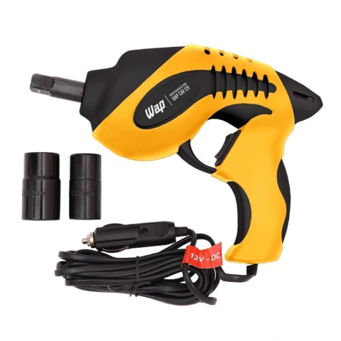Parafusadeira para Rodas WAP Car 12V 3400 RPM, Soquetes 17mm a 23mm e Maleta
