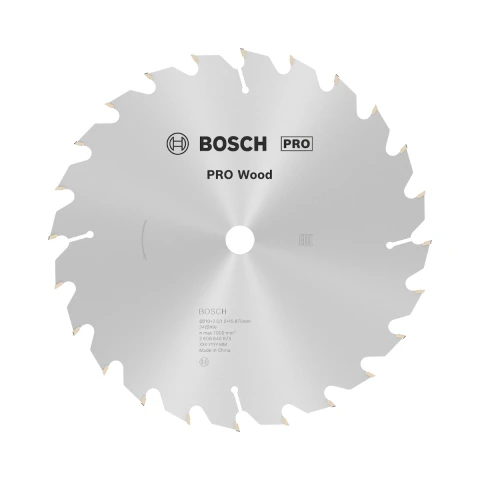 Disco De Serra Circular Bosch Pro Wood 210mm 24 Dentes