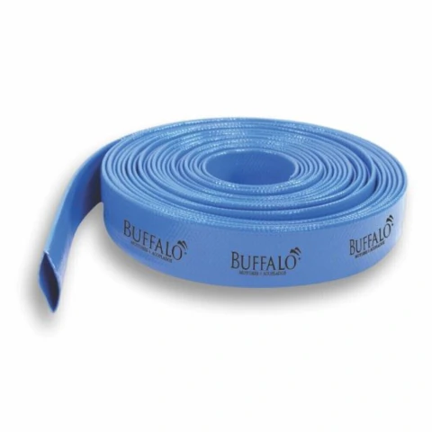 Mangueira Chata PVC 1,5'' 4bar com 50 Metros Buffalo