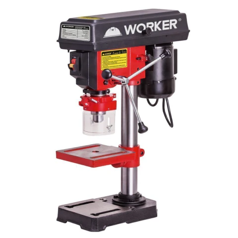 Furadeira De Bancada 1/3Hp 13mm 127/220V 50mm 5 Velocidades Worker