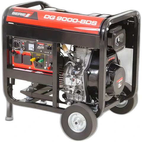 Gerador à Diesel Dg9000Bds 7500W 230/115V Mono Kawashima