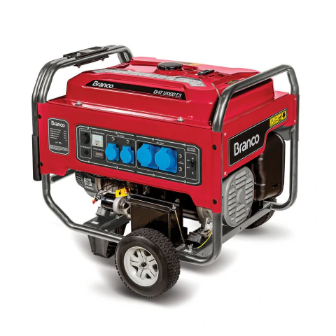 Gerador Gasolina 13,3Kva Trif 380V B4T-12000E3 380 Branco