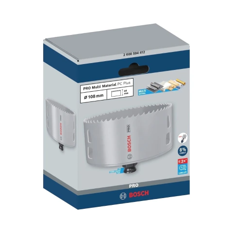 Serra Copo Bosch Pro Multi Material Power Change Plus 108mm