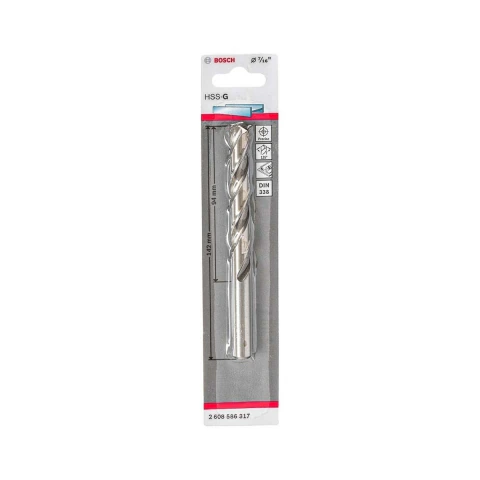 Broca Para Metal Bosch Aço Rápido Hss-G 7/16''