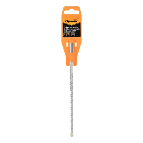 Broca Para Concreto Sds Plus 6 X 210 mm 1 Peça Sparta Alta Durabilidade