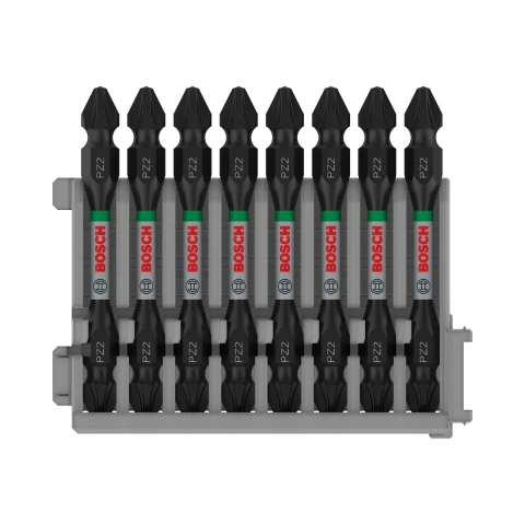 Jogo Bits Bosch Pro Pozidriv Impact Duplo 65mm 8Un