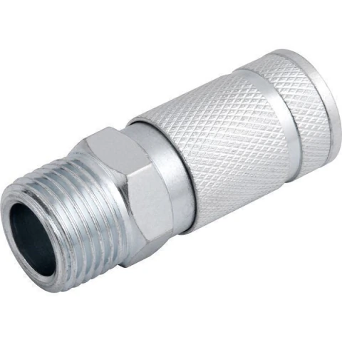 Engate rápido macho 1/4 rosca 1/2" cartela 1pç Vonder