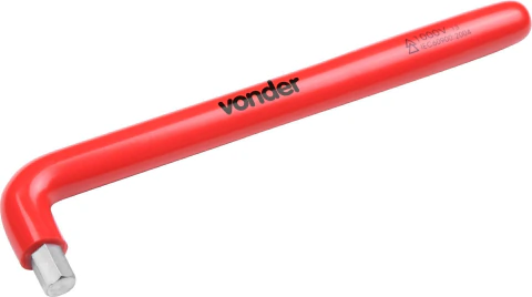 Chave Hexagonal Allen 12,0 mm Isolada Iec60900 Vonder Plus