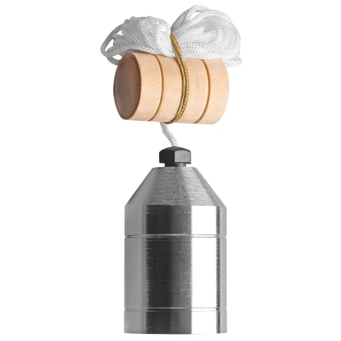 Prumo 750g Tramontina Master Aço Com Calço Guia Madeira E Cordão Nylon