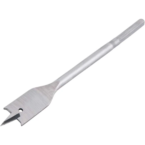 Broca chata aço carbono 1x6" para madeira Vonder