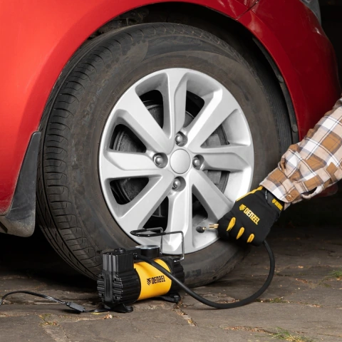 Compressor Ar Automotivo Portátil 12V 7 Atm 37 L/min Denzel
