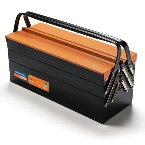 Caixa Sanfonada Tramontina PRO 5 Gavetas Metal Pintura Eletrostática Ferramentas