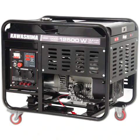 Gerador à Diesel Dgr-13000 Trifasico 220V 12500 Kw Kawashima