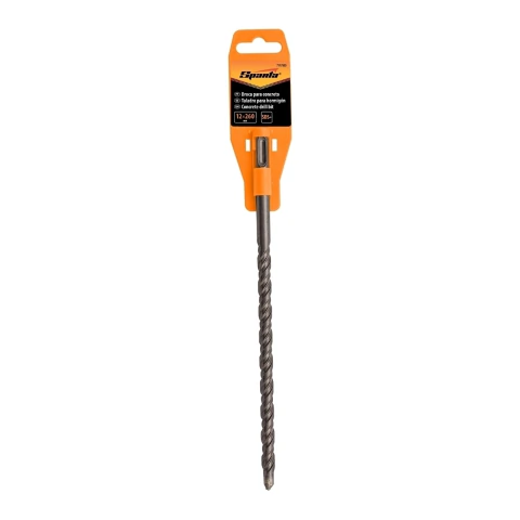 Broca Para Concreto 12 X 260 mm Encaixe Sds Plus 1 Peça Sparta