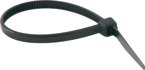 Abraçadeira de nylon 280x4,8mm preta com 10 peças Vonder