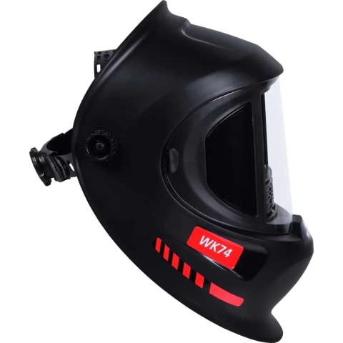 Máscara Para Solda Automática Tonalidade 9 A 13 Wk74 Worker DIN 9-13 IR UV EN175 EN379