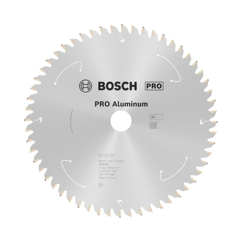 Disco Serra Circular Bosch Pro Aluminium Cordless 184mm 56D