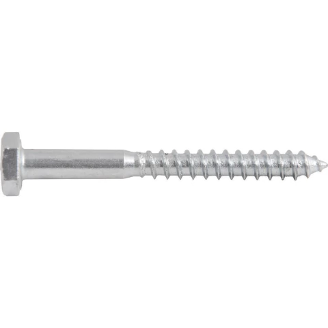 Parafuso Sextavado Rosca Soberba 1/4''x60mm 4 peças Vonder
