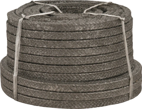 Gaxeta quadrada grafitada 3/8" 38m 5,0kg p/ vedação Vonder