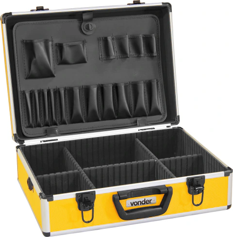Maleta com Pequenos Riscos 45,5x33x15,2 Amarela MF312 Vonder