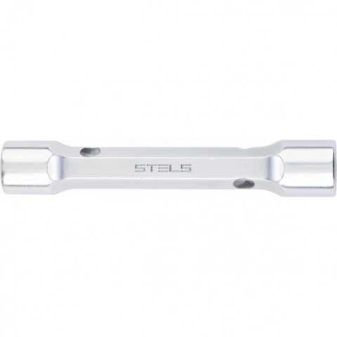Chave Sextavada Tubular Reforçada 20-22mm Stels 1377655 Aço CrV 175mm
