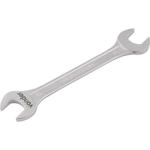 Chave fixa 18x19mm cromo vanádio fosco cartela Vonder