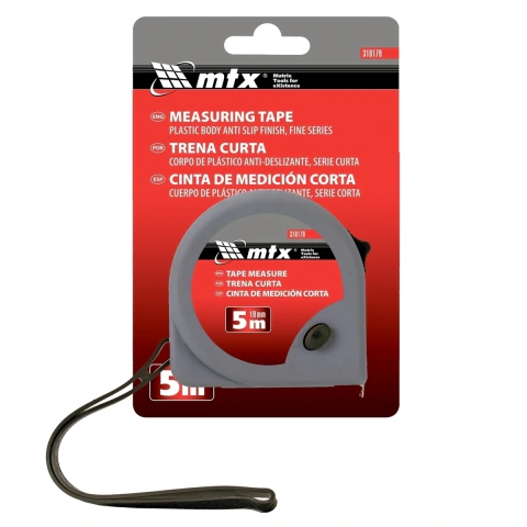 Trena Curta Fine MTX 5m X 19mm Estojo Plástico ABS