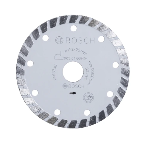 Disco Diamantado Bosch Multimaterial Turbo 110X20/16X8mm