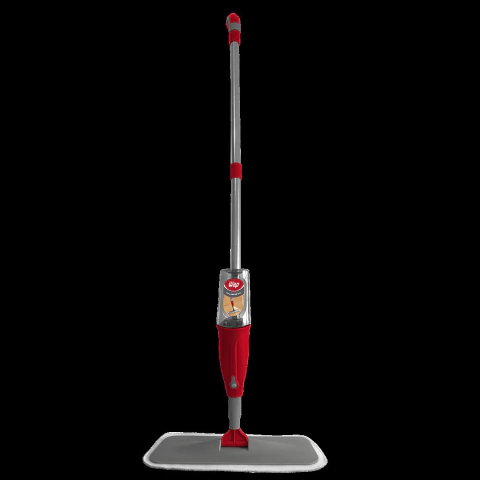 Vassoura WAP MOP Spray Praticidade na Faxina com Reservatório e Pano de Microfibra
