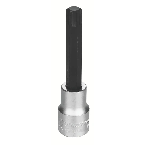 Soquete Longo 1/2'' T55 Aço Cromo Vanádio Força e Precisão Tramontina PRO