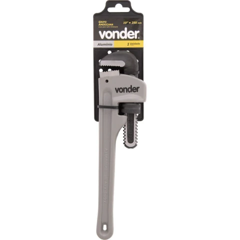 Chave grifo para cano 14" americana alumínio Vonder