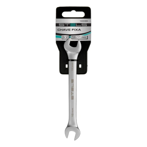 Chave Fixa 10-11 Mm Cromo Vanádio 152 Mm Stels Stels