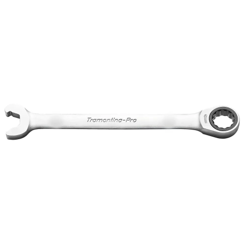 Chave Combinada com Catraca 24 mm Tramontina PRO Aço Cr-V 60 Dentes Din-Iso 1711-1