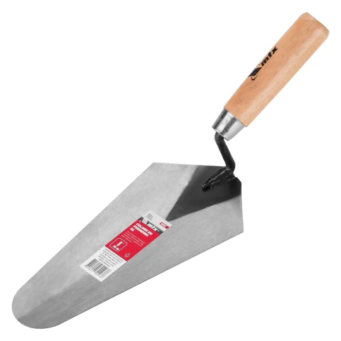 Colher De Pedreiro 8'' 200mm Cabo Madeira Aço Carbono MTX