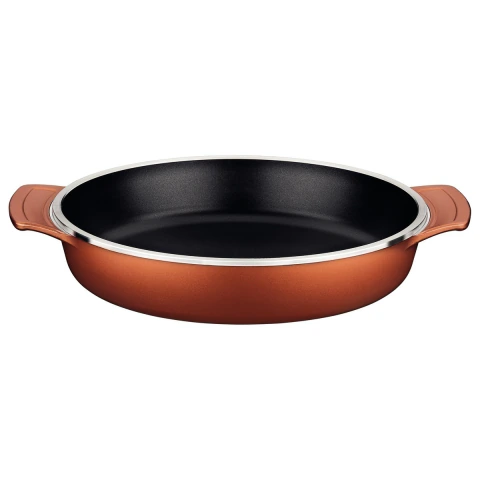 Frigideira Tramontina Lyon 32 Cm 4,3 L Alumínio Forjado 8 Mm Dourado Starflon High Performance