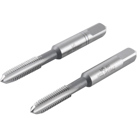 Macho Manual de Aço Rápido 5 mm x 0,8 mm Ma Jogo com 2 peças Vonder Plus