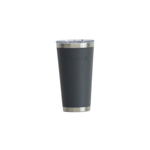 Copo Térmico com Tampa Quente/Frio 473ml Cinza Presto