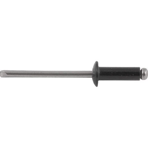 Rebite Alumínio Preto 3,2x19mm 319 com 1000 peças Vonder
