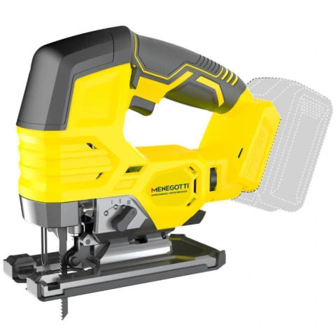 Serra Tico Tico a Bateria MSI-20 20V 127/220V 60HZ Menegotti Intercambiável Brushless Sem Bateria