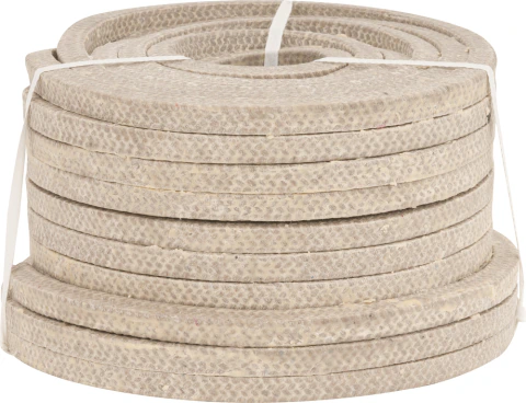 Gaxeta quadrada ensebada 3/16" 130m 5,0kg p/ vedação Vonder