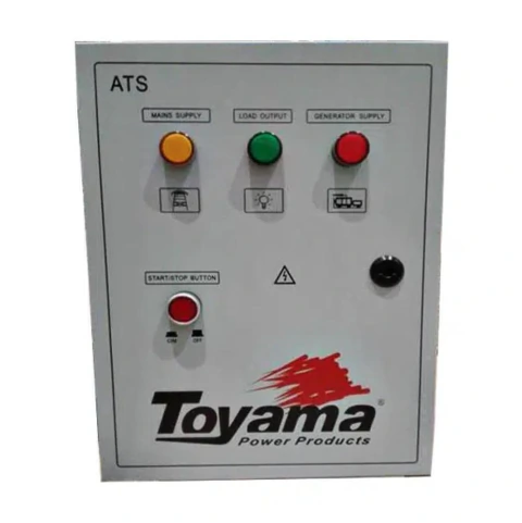 Painel ATS Trifásico 220V 12KVA Smartgen Toyama ATS12T220-N