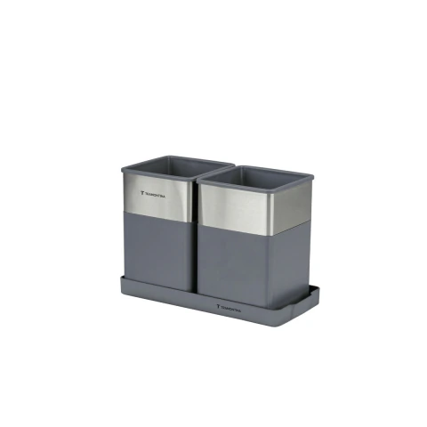 Organizador Multiúso Tramontina Plurale Aço Inox E Poliestireno Simétrico