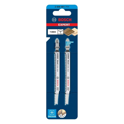 Lâmina Serra Ticotico Bosch Wood 2-Sideclean T308B 2Pçs