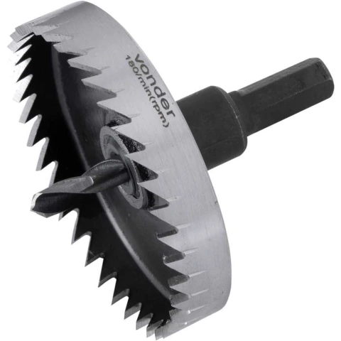 Serra Copo Aço Rápido 75Mm Para Inox Vonder 23Mm 10Mm 180Rpm 0,35Kg