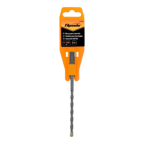 Broca Para Concreto 5 X 160 mm Encaixe Sds Plus 1 Peça Sparta